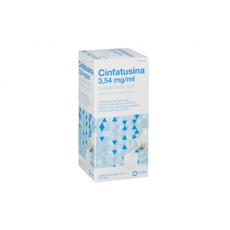 CINFATUSINA 3,54 mg/ml suspension oral  120 ml