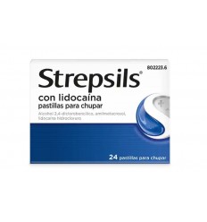 Strepsils con lidocaína 24 pastillas