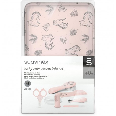 Suavinex baby care essentials set rosa
