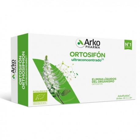 Arkofluido® Ortosifón 20 ampollas
