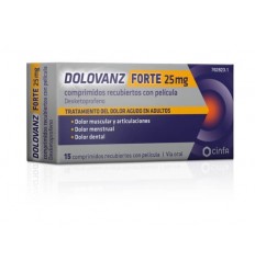 DOLOVANZ FORTE 25 mg 15 comprimidos 