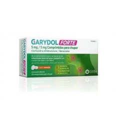 GARYDOL FORTE 5MG/5MG 20 comprimidos para chupar